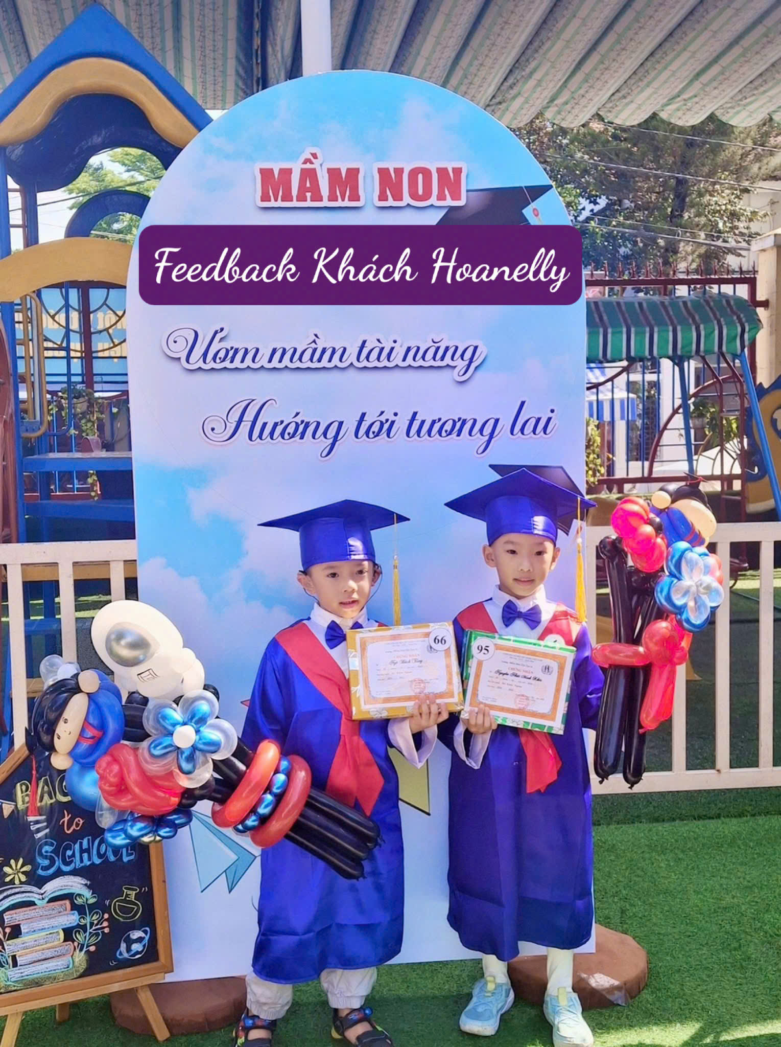 feedback hoanelly  tốt nghiệp 9